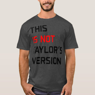 Ceci N'Est Pas Taylors Version TShirt 1