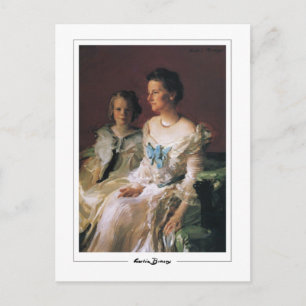Cecilia Beaux #6 - Carte postale d'art fin