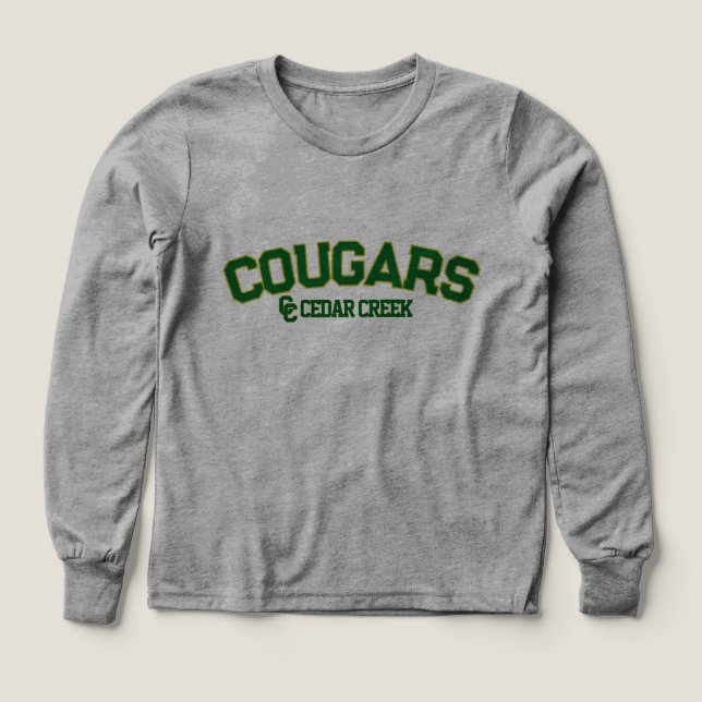 cedar creek cougars (Motif recto)