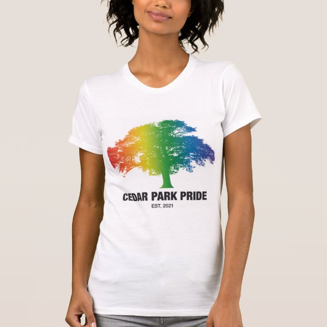 Cedar Park Pride Slim Fit T-shirt (Devant)