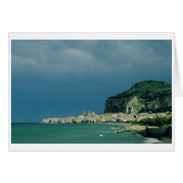Cefalu, Sicile, Italie (Devant horizontal)