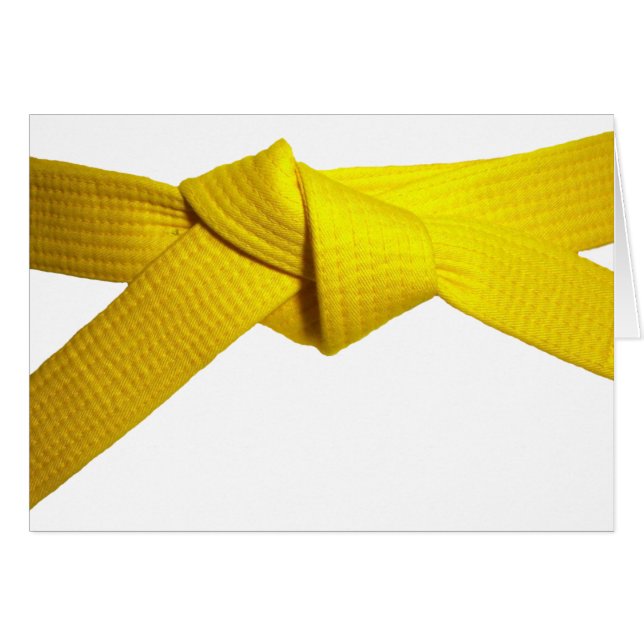 Ceinture jaune (Devant horizontal)
