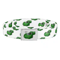 Ceinture voiture verte 