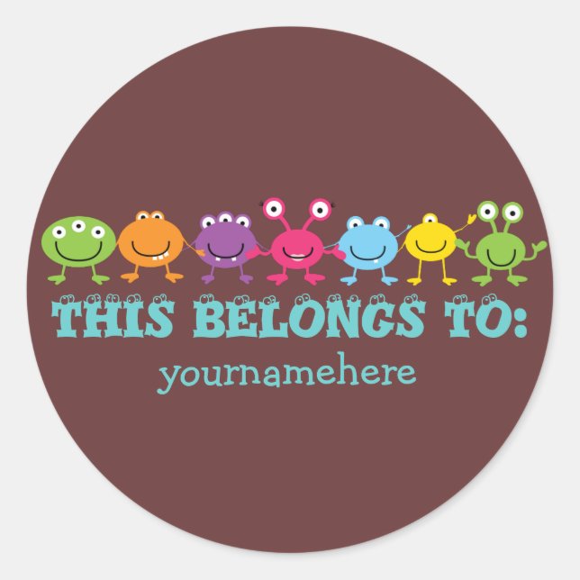 CELA APPARTIENT À BONS Stickers Aliens (Devant)