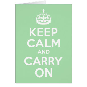 Celadon Gardez le calme et continuer