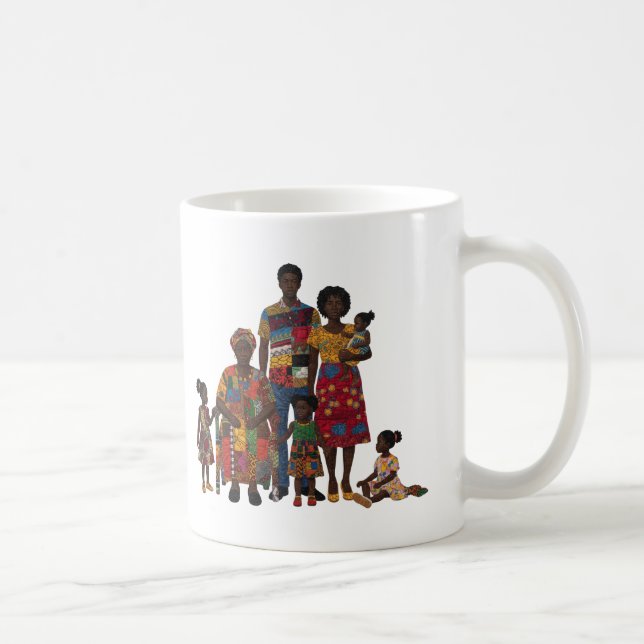 Celebrating Black Family Coffee Mug (Droite)