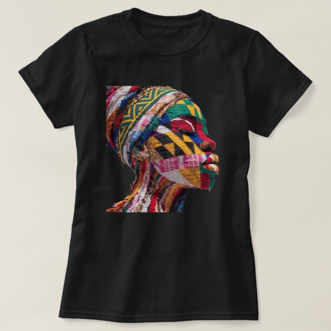 Celebrating Colorful Black Women T-Shirt (Design devant)
