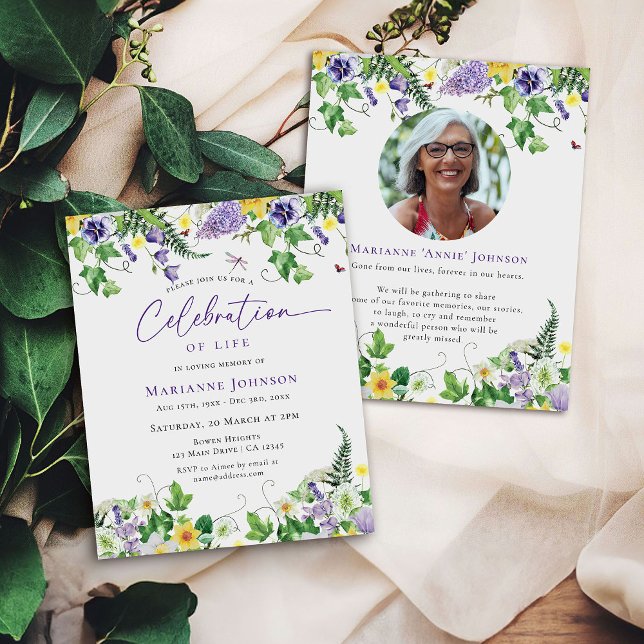 Célébration budgétaire de la vie Funérailles flora (Créateur téléchargé)