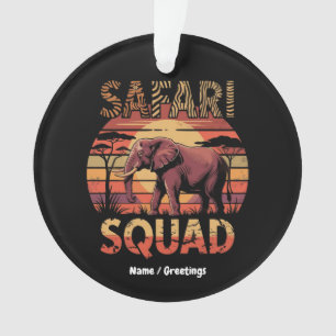 Célébration d'anniversaire de la troupe Safari au