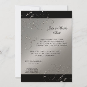 Célébration de 25 ans, Invitation pour les 25 ans 