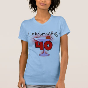 Célébration de 40 T-shirts et cadeaux
