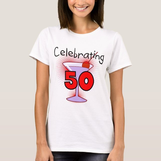 Célébration de 50 T-shirts et cadeaux (Devant)