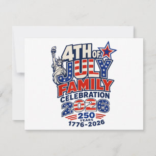Célébration de la fête familiale du 4 juillet 2026