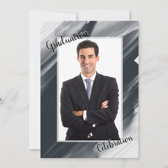 Célébration de la graduation Photo Invitation (Devant)