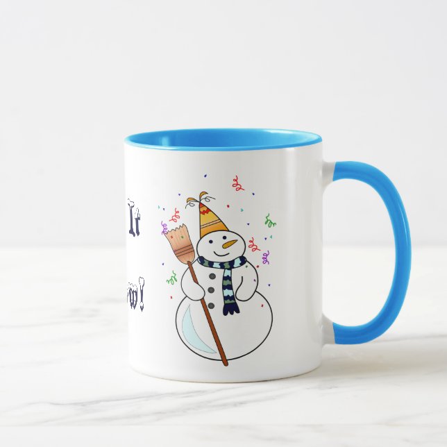 Célébration de la Mug de Snowman (Droite)
