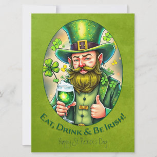 Célébration de la Saint-Patrick - un toast au bonh