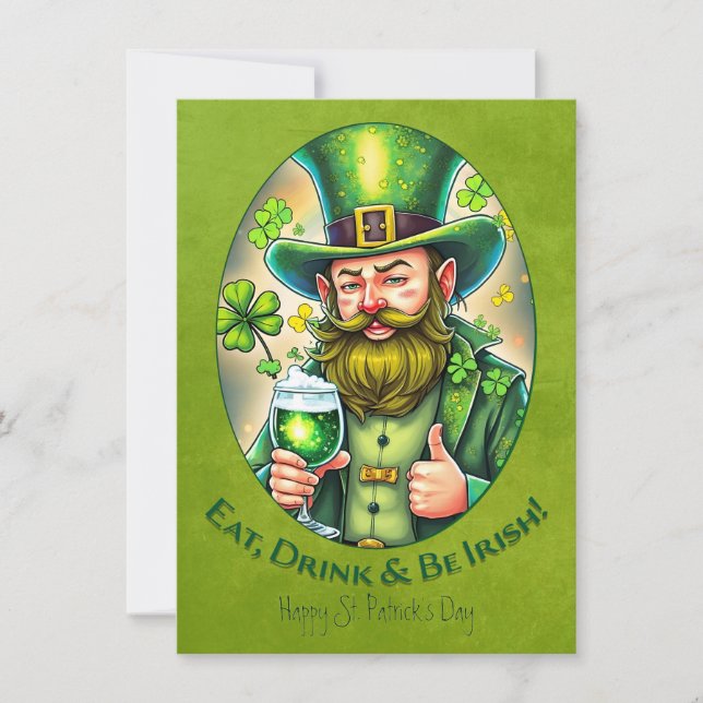 Célébration de la Saint-Patrick - un toast au bonh (Devant)