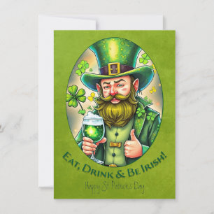 Célébration de la Saint-Patrick - un toast au bonh