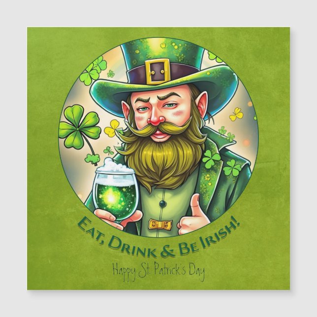 Célébration de la Saint-Patrick - un toast au bonh (Devant)
