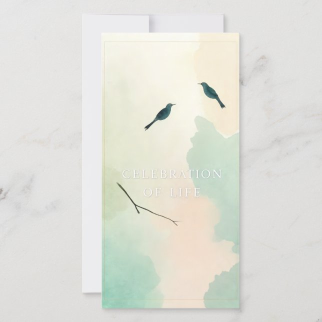 Célébration de la vie Fête de funérailles artisana (Devant)