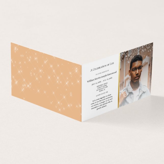 Célébration de la vie Funérailles élégantes et gra (Outside)