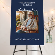 Célébration de la vie funéraire Memorial