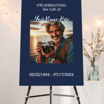 Célébration de la vie funéraire Memorial