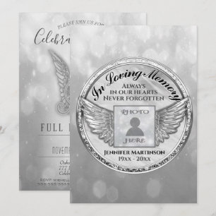 Célébration de la vie - Invitation commémorative A