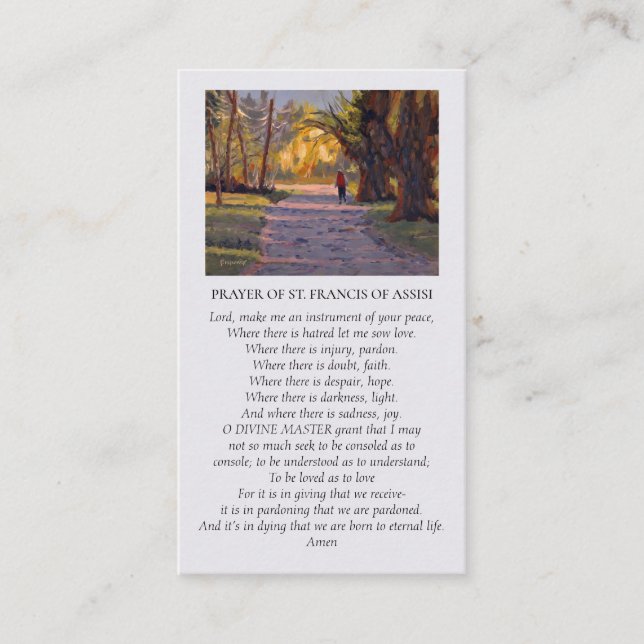 Célébration de la vie Pays Carte de Sympathie pour (Devant)