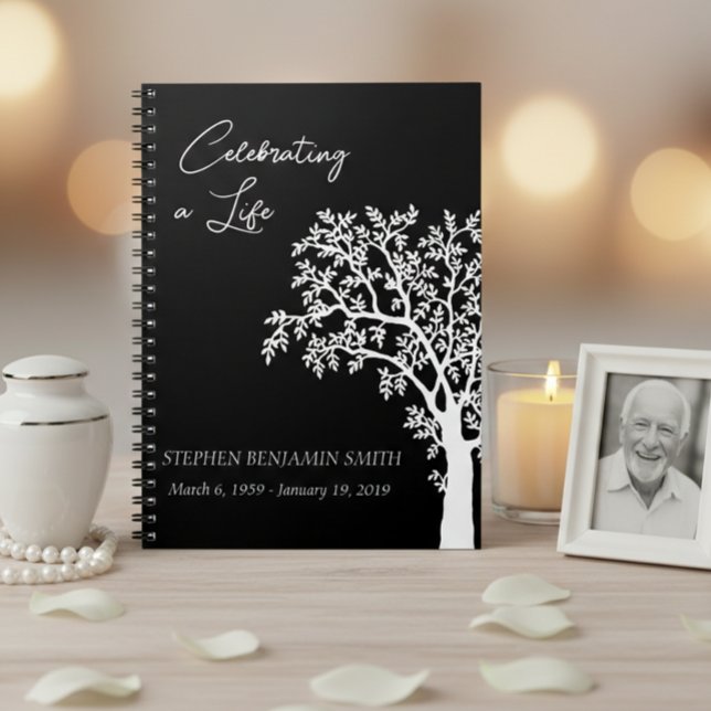 Célébration de la vie White Tree livre d'or (Créateur téléchargé)