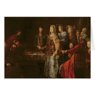 Célébration de l'accord de mariage, 1777