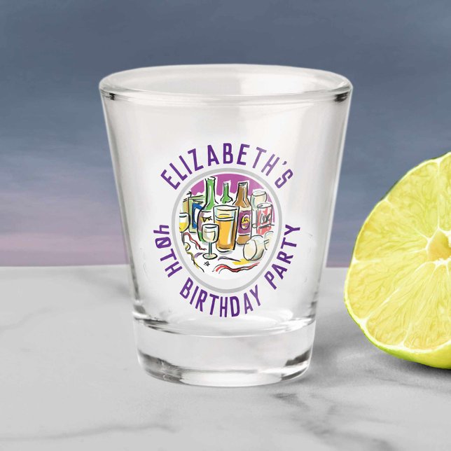 Célébration de l'âge 40e anniversaire de verre de  (Créateur téléchargé)