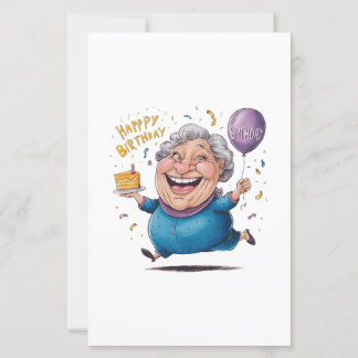 Célébration de l'anniversaire de grand-mère