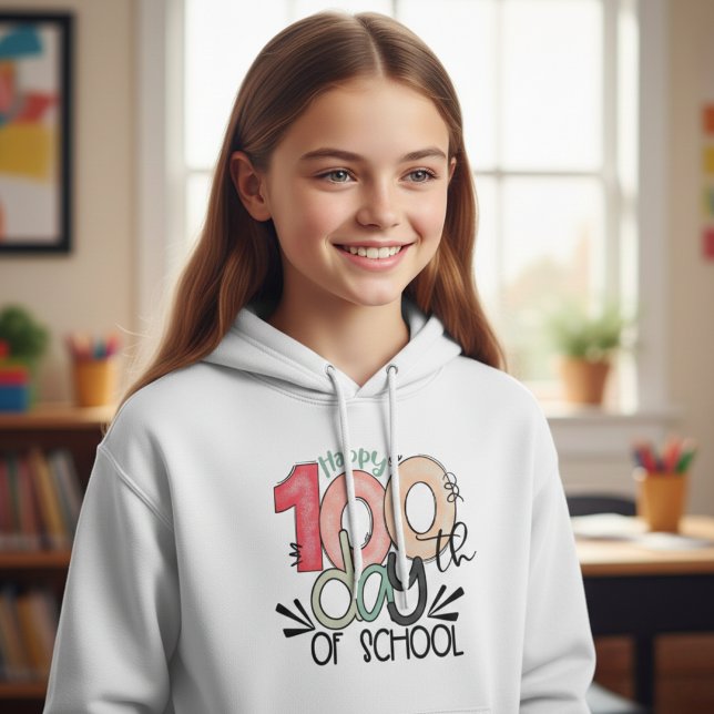 Célébration des 100 Jours d'École Enfant Basique (Créateur téléchargé)