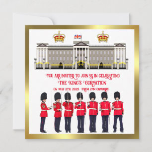 Célébration du couronnement Invitation