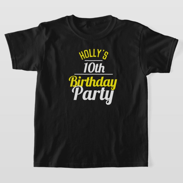 Célébration d'un T-Shirt de fête d'anniversaire de (Poser)
