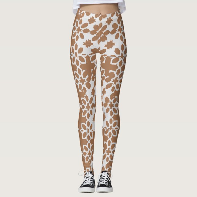 Célébration en style : Leggings géométriques islam (Devant)