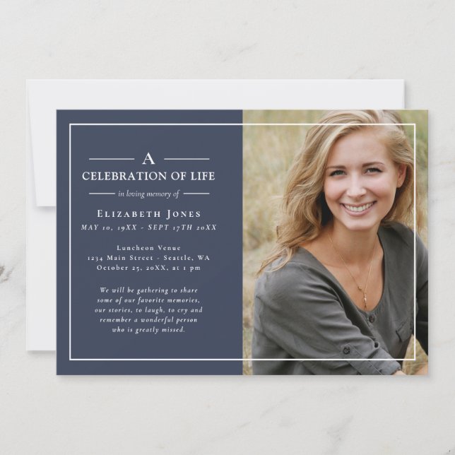 Célébration minimale de la vie (Devant)