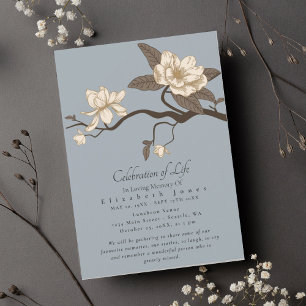 Célébration minimale de Magnolia de la vie funérai