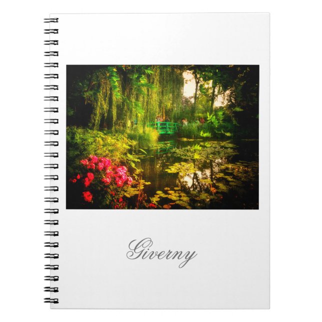 Célèbre Cahier des Nymphéas de l'Étang de Giverny  (Devant)