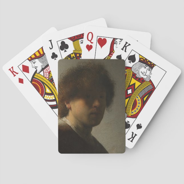 Célèbre chef-d'oeuvre d'art sur les cartes à jouer (dos)