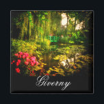 Célèbre Claude Monet Giverny Pond Lilies Magnet<br><div class="desc">Claude Monet Giverny, France Pond avec Lilies Canvas Styliszed Photo Magnet pour ajouter à votre collection de souvenirs de voyage. Un cadeau cool / idée de cadeau pour tous ceux qui aiment le design personnalisé des objets personnalisés, des images positives, l'architecture, le voyage, tout ce qui est français, paysages magiques,...</div>