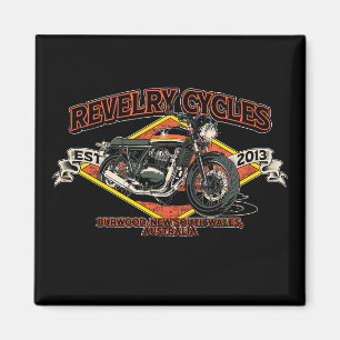 Célébrer 10 ans de Revelry Cycles Magnet