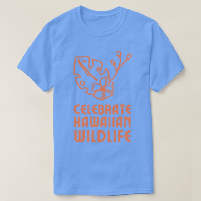 Célébrer la faune hawaïenne TShirt (Design devant)