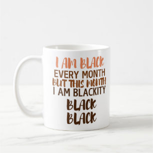 Célébrer la noirceur avec fierté et joie Mug