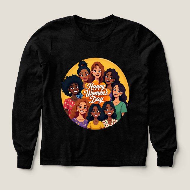 Célébrer le 8 mars Journée internationale de la fe (Motif recto)