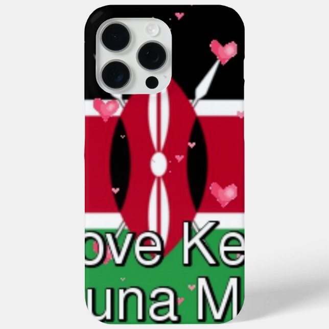 🇰 🇪 célébrer le Kenya avec nos coques iphone et  (Verso)