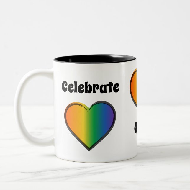 Célébrer Queer Joy Mug (Gauche)