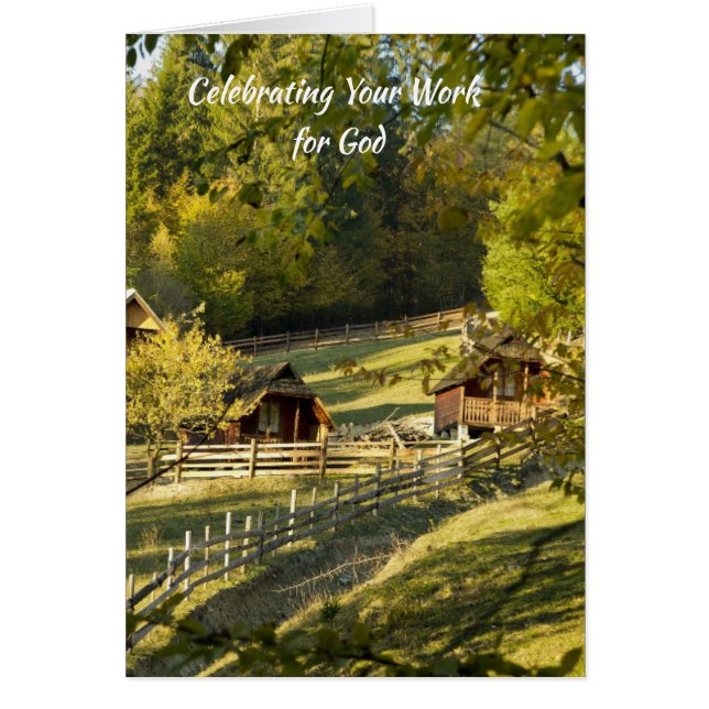 Célébrer Votre Travail Pour Dieu (Devant)