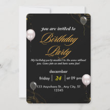Célébrez avec Style - Carte d'anniversaire personn